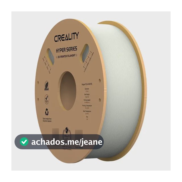 Filamento Creality Hyper Pla (white) 1,75mm 3301010335 - Branco