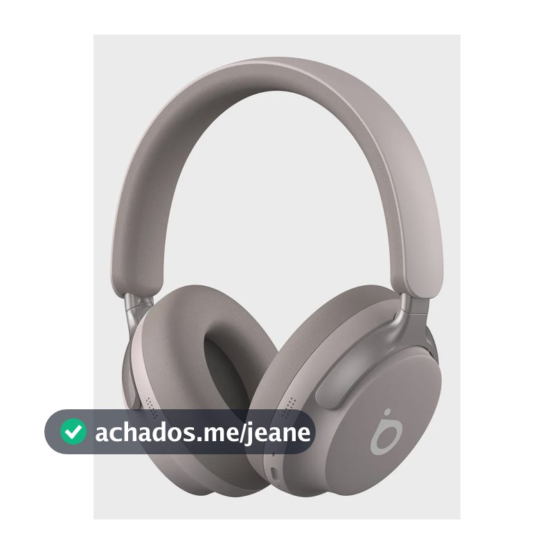 Headphone Bluetooth 5.4 Com Anc+enc 40h Bateria Basike Fone Headset Bluetooth Com Microfone Hi-fi Estéreo Para iPhone Samsung Xiaomi Motorola Celular Rosa