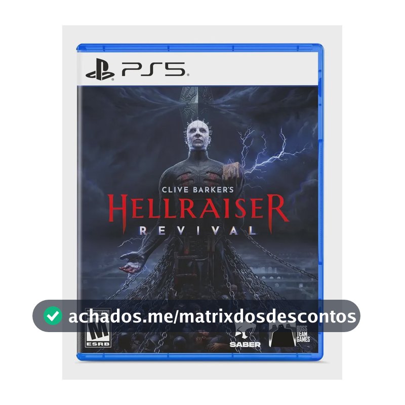 Clive Barkers Hellraiser Revival Ps5 Midia Fisica
