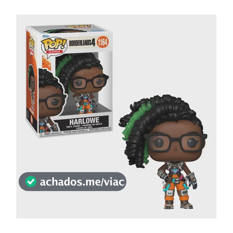 Boneco Funko Pop! Bordelands 4 - Harlowe Gravitar