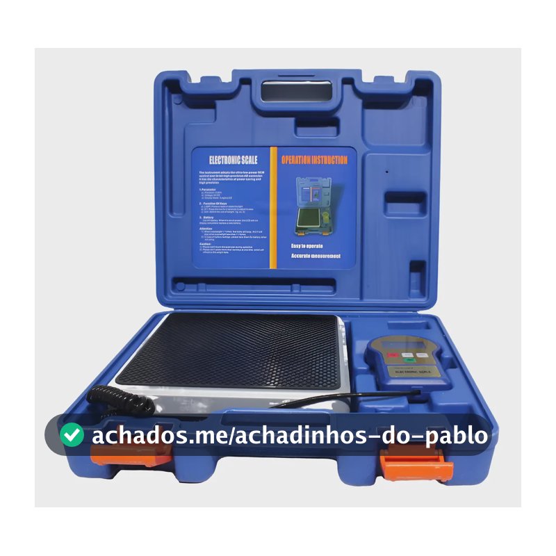 Balança Digital Para Refrigeração Ar Condicionado Até 100kg