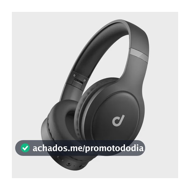 Fone De Ouvido Headphone Dapon H02D Bluetooth 5.1 Over-ear 22h Preto