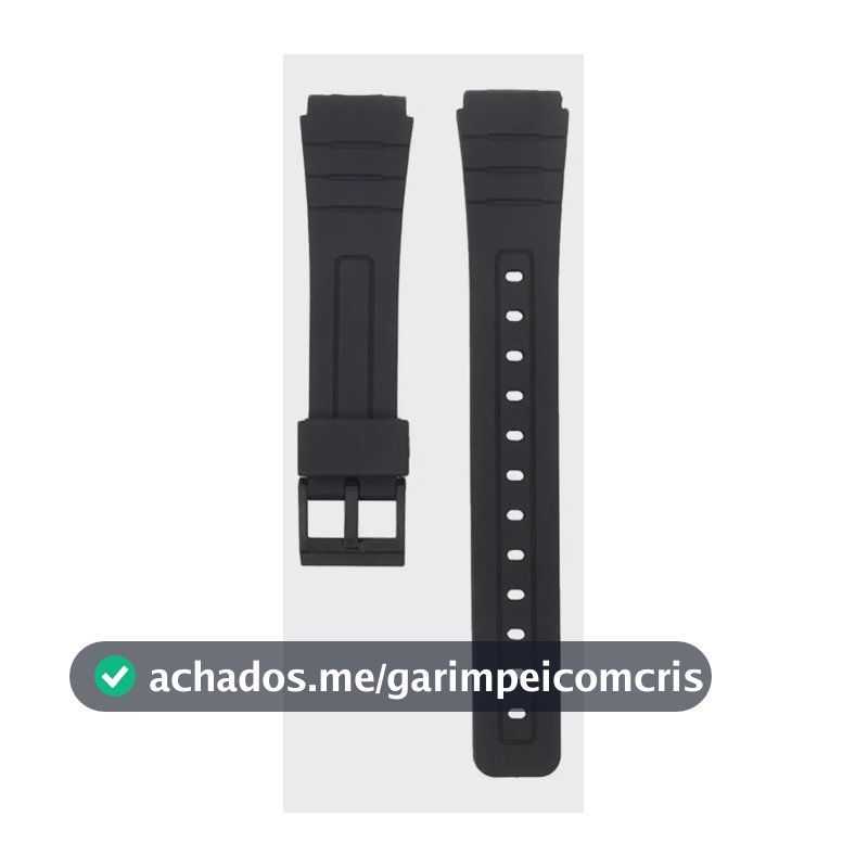 Pulseira Para Relógio Casio F-91w F-94w F-105wf-106w+pinos