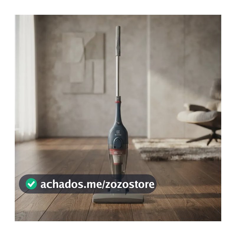 Aspirador de Pó Vertical com Fio Electrolux 1100W 2 em 1 Filtro HEPA Azul (STK13A)