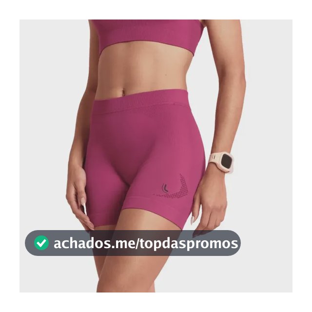 Shorts Fitness Lupo Sport Sem Costura Academia Ciclista