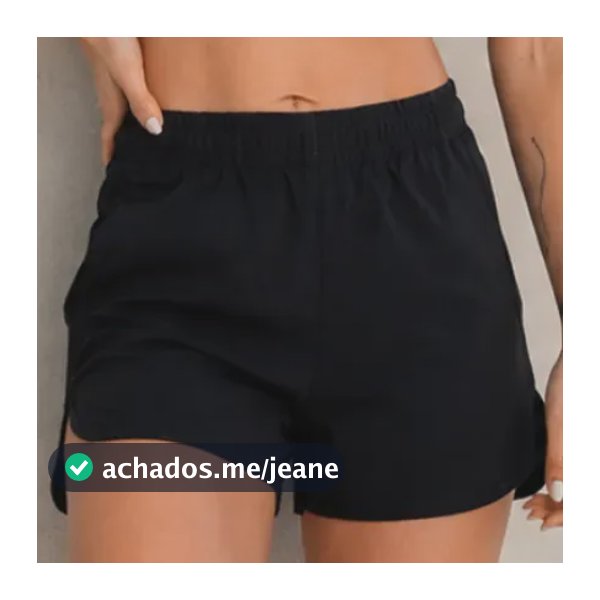 Short Feminino Tactel Academia Praia Corrida Secagem Rápida