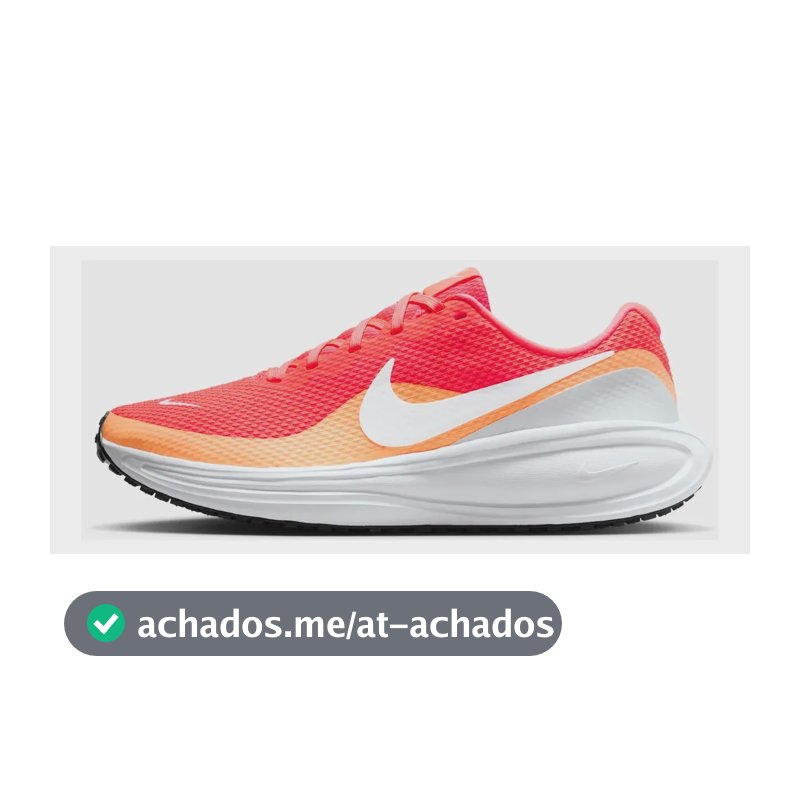 Tênis Nike Revolution 8 Feminino Vermelho/laranja 37 Br