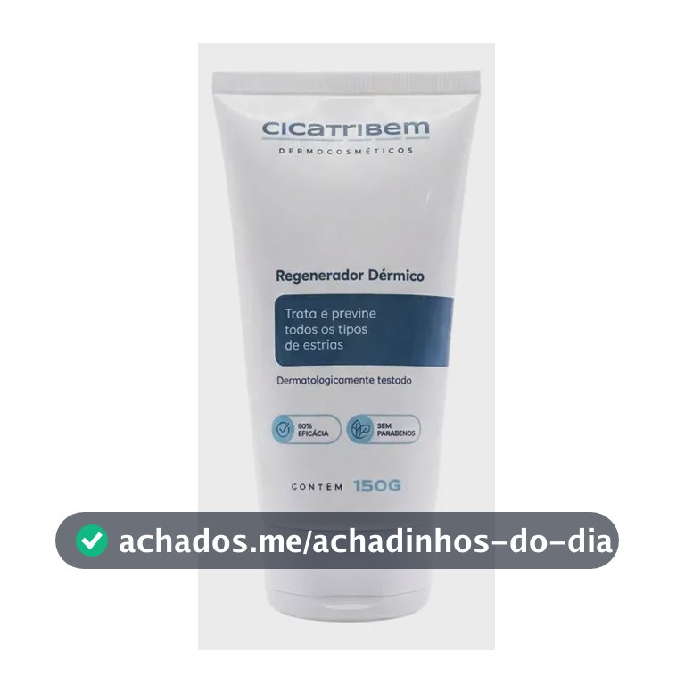 Creme Hidratante Anti Estrias Regenerador Dérmico da Cicatribem 150g
