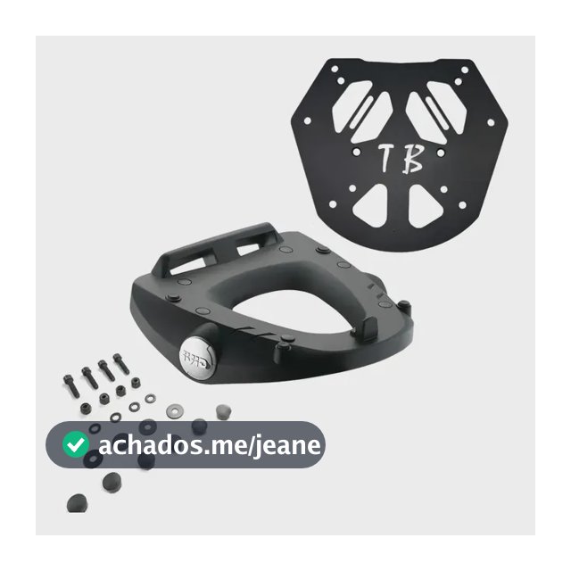 Kit Base Baú Givi Monokey Monolock Medalhão M5 Chapa Suporte