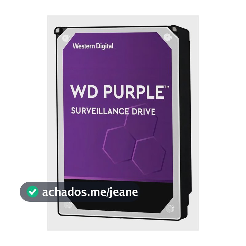 Hd Wd Purple 1tb  Dvr Intelbras E Outros  Imediato