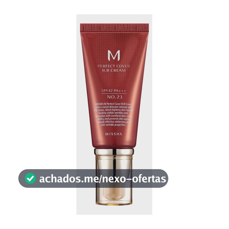 Missha Perfect Cover Bb Cream 50ml - Nº 23 - Natural Beige