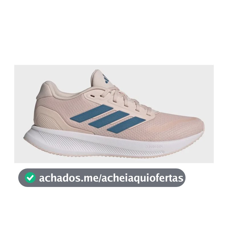 Tênis Corrida Runfalcon 5 adidas Rosa / Wonder Quartz / Dusky Ink / Core Black 39 Br