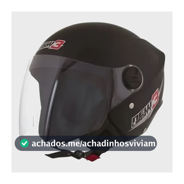 Capacete Para Moto Aberto Pro Tork New Liberty Three