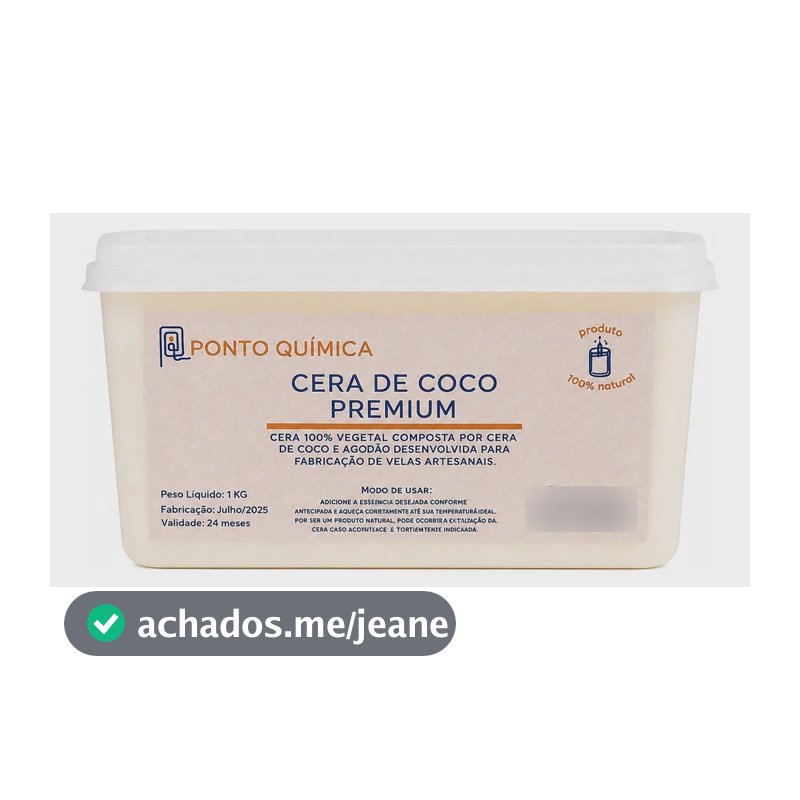 Cera De Coco Premium  1kg