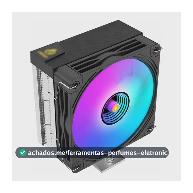 Cooler Para Processador Obisid Alta Performance Uk500, 120mm Preto