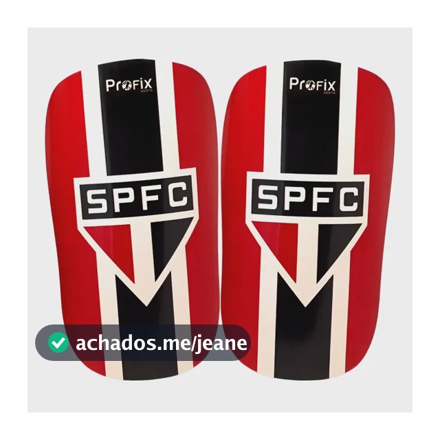 Caneleira Futebol Oficial São Paulo Personalizada - Listrada
