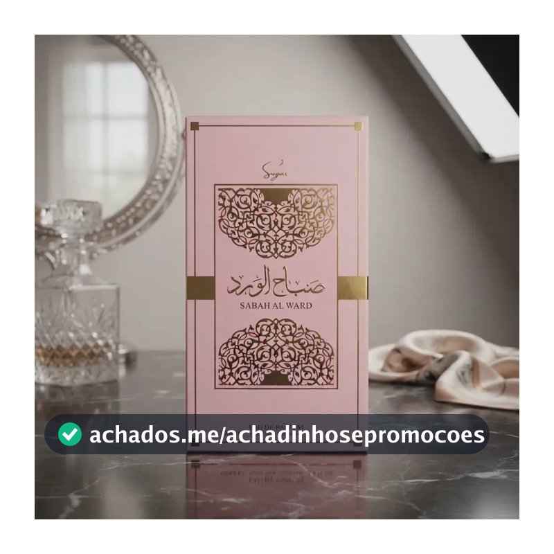 Perfume ÁRABE Sabah Al ward Sugar Original Feminino Eau de parfum