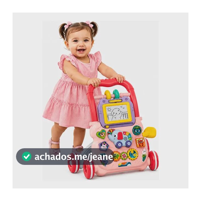 Andador Infantil Brinquedo Educativo Musical Didático Bebê