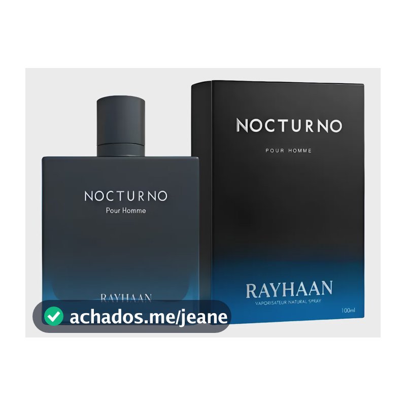 Rayhaan Nocturno Eau De Parfum 100ml Masculino