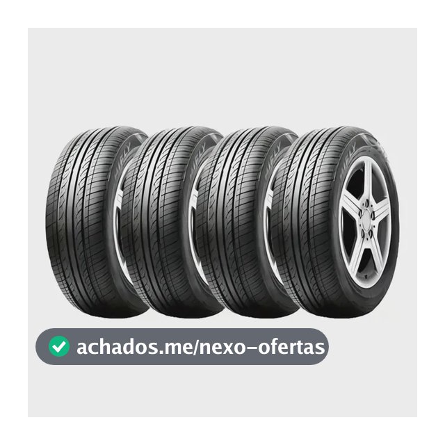 Jogo de 4 Pneus Hifly Aro 13 175/60r13 Hf-261 77h Índice De Velocidade H