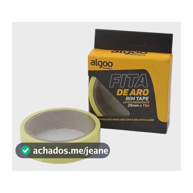 Fita Para Aro Tubeless Algoo 11 Metros X 25mm