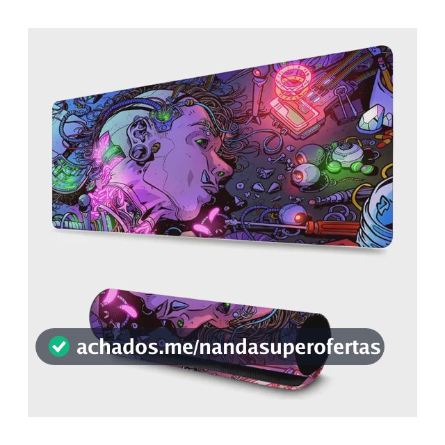 Mouse Pad Gamer Profissional 90x40 Varias Estampas Qualidade