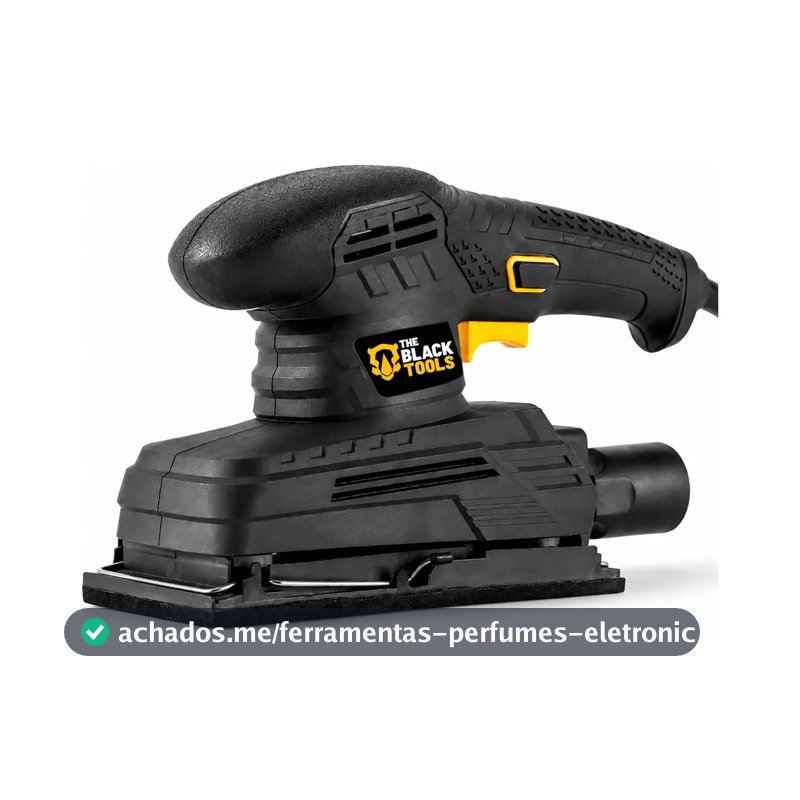 Lixadeira Orbital De Lixa Btl150 10000 Rpm 150w Preta Cor Preto Frequência 60hz 220v The Black Tools