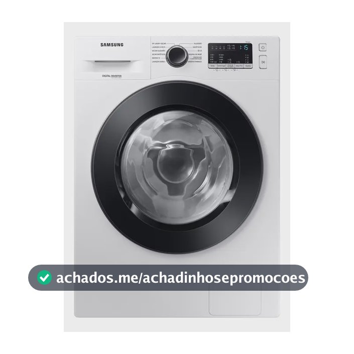 Lava E Seca Samsung Wd11m Com Digital Inverter Branca 11kg Cor Branco