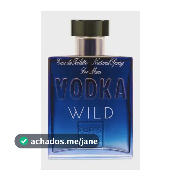 Perfume Vodka Wild Paris Elysees Masculino Intense 100ml