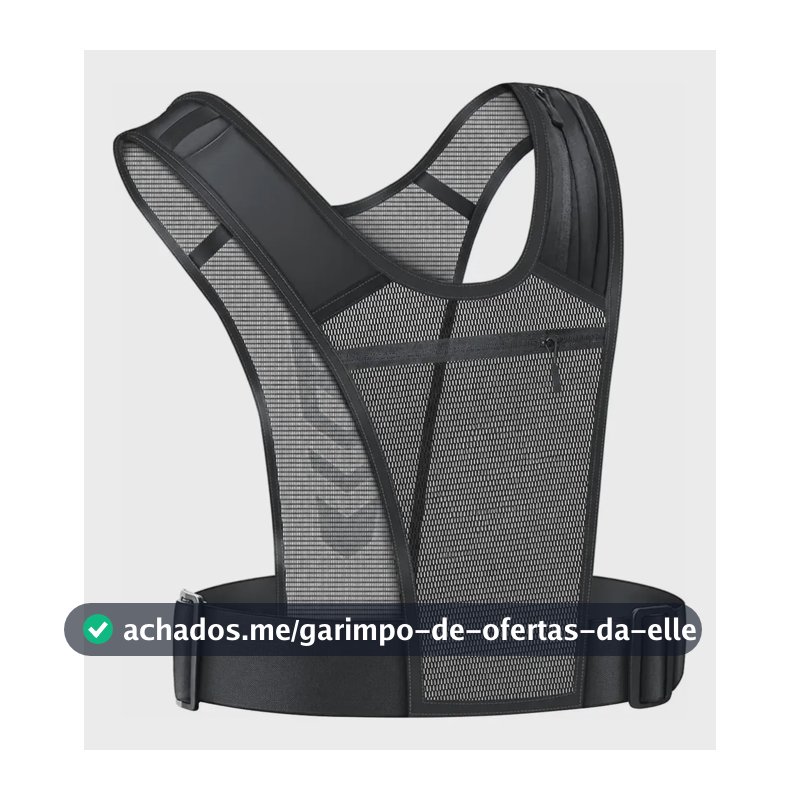 Novo Colete Corrida Running Mochila De Hidratação Ciclismo Preto Liso