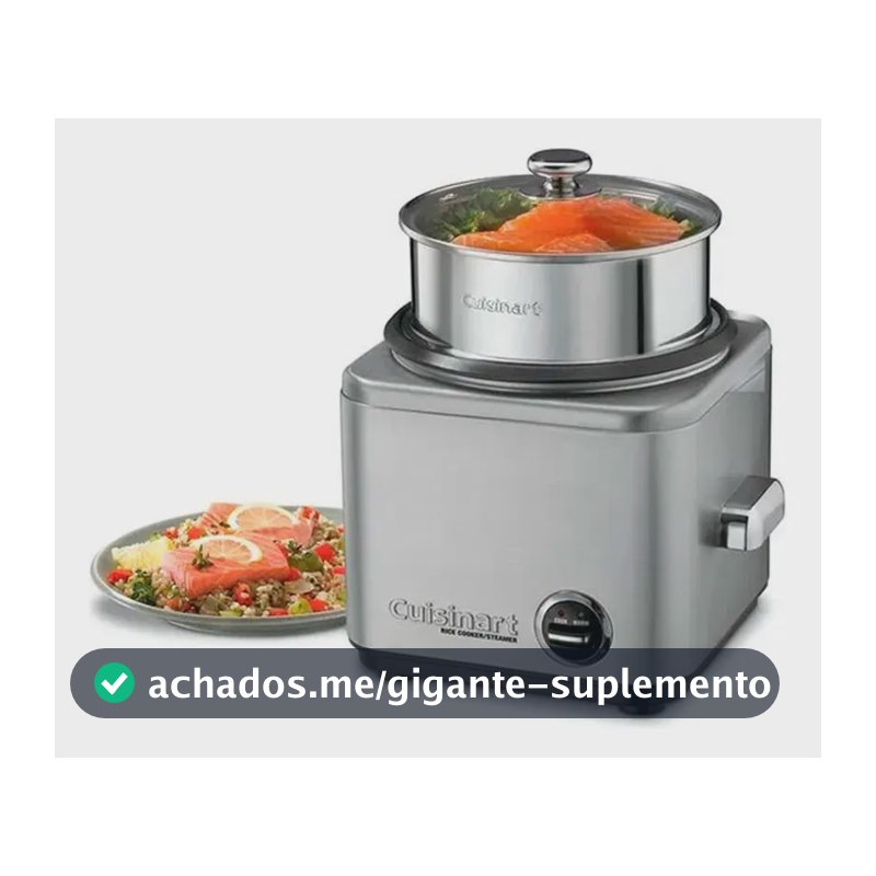 Panela Elétrica Cuisinart 650w Aço Escovado Cor Prata