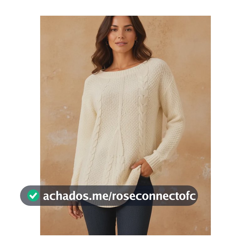 Vest Legging Tricot Feminino Off White Off Whithe Geométrico M(único36-42)