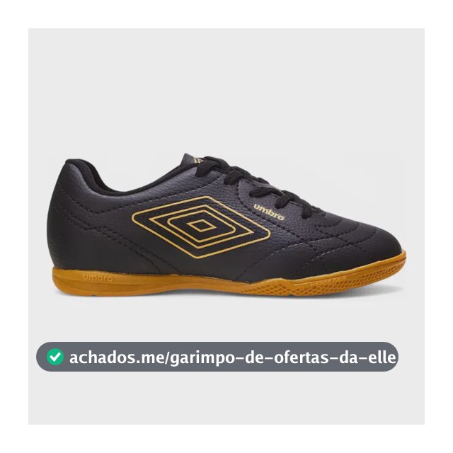 Chuteira Futsal Umbro Masculina Cimento Class Footballer