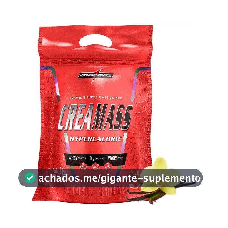 Creamass Hipercalórico Integralmédica (3kg) Sabor Baunilha
