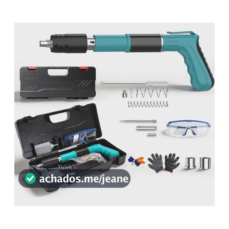 Pistola Manual De Fixação Com Maleta Para Concreto