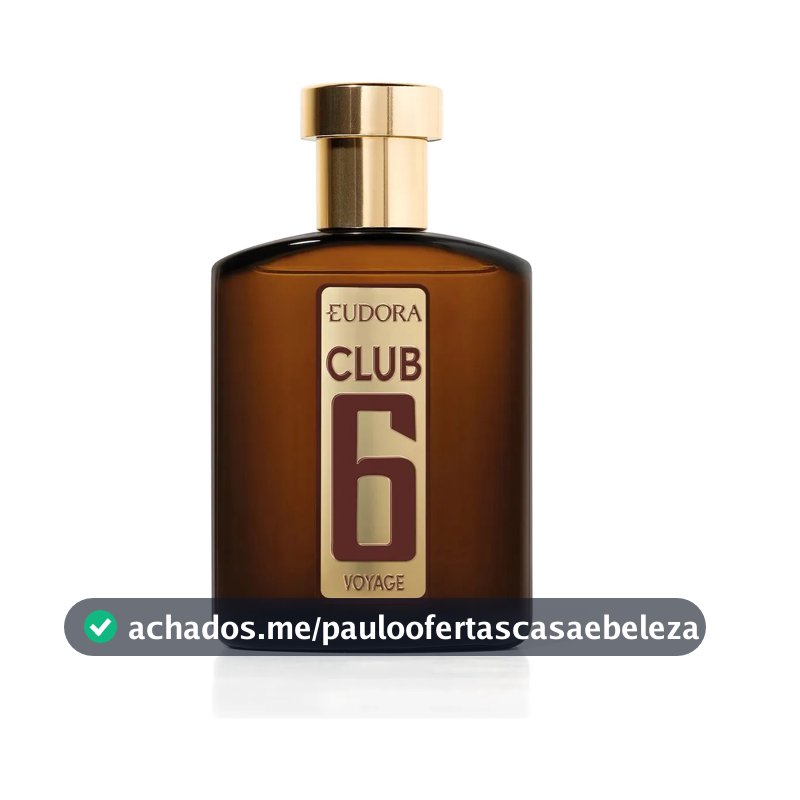 Club 6 Voyage Desodorante Colônia 95ml