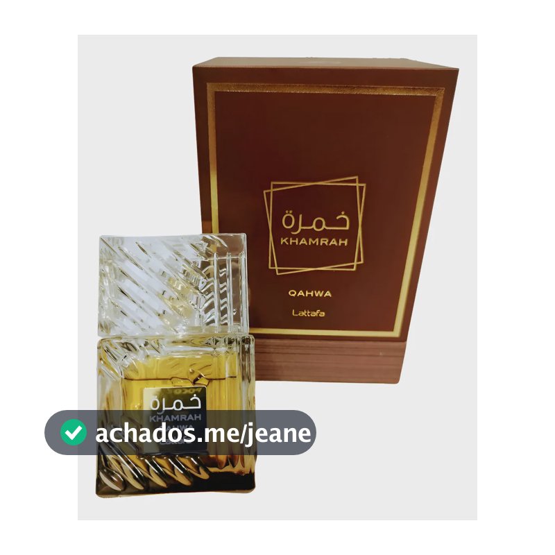 Perfume Árabe Khamrah Qahwa Eau De Parfum 100ml