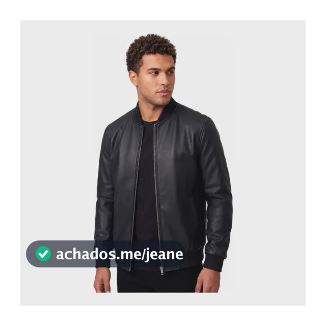 Jaqueta Masculina Courino Ecológico Motoqueiro Inverno Frio