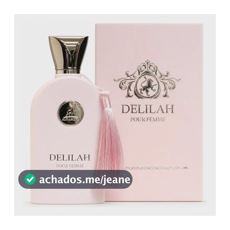 Perfume Delilah Árabe Maison Alhambra Pour Feminino 100ml