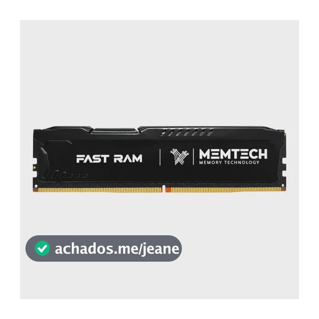 Memória Ram 8gb Ddr5 4800mhz Gamer Memtech Para Desktop