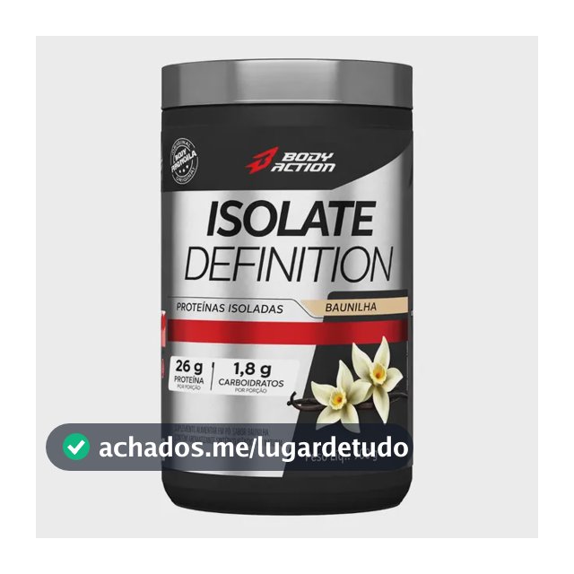 Whey Isolado Proteína 100% Isolada 900g Body Zero Açúcar