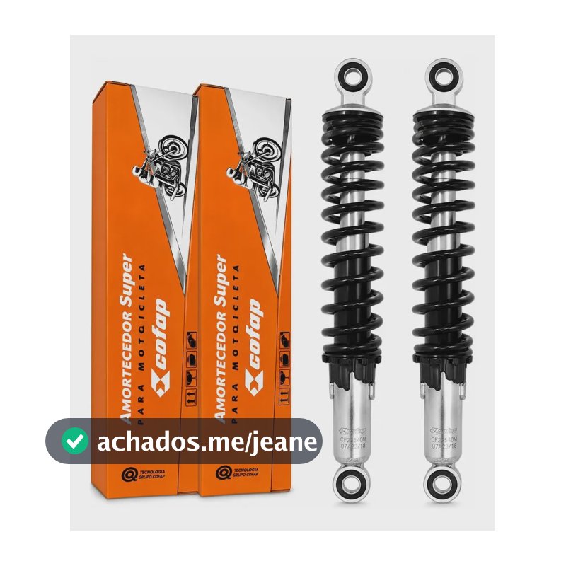 Par Amortecedor Traseiro Titan/ Fan/ Start/ 150 Cofap Orig