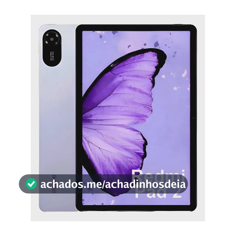 Tablet Xiaomi Redmi Pad 2 (128) - Versão Global Cor Lilás