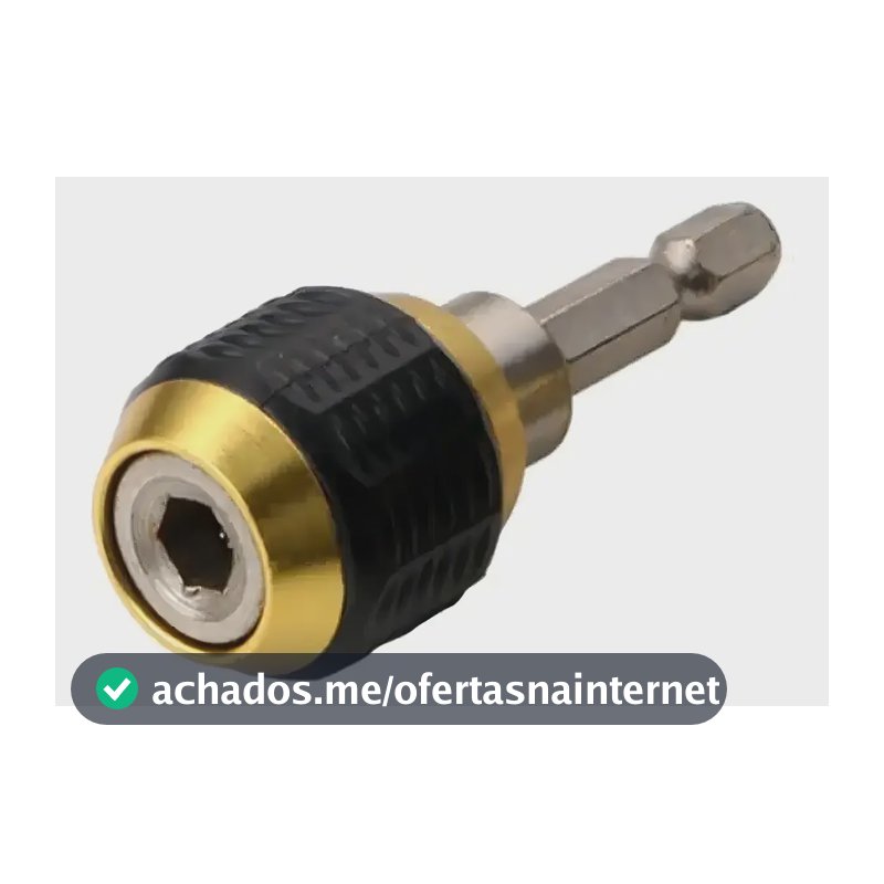 Mandril De Aperto Rápido 1/4 Pol. Parafusadeira Profissional