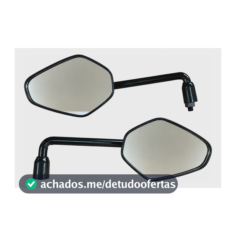 Retrovisor Tiger 1200 Curto M10 Para Motos Honda Par