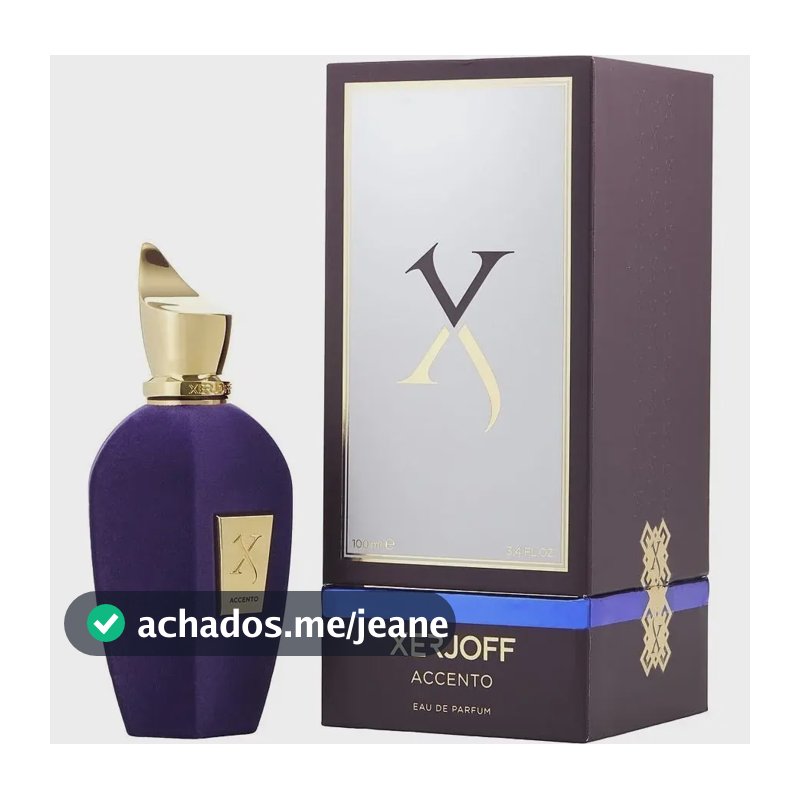 Eau de Parfum Xerjoff Accento Unissex 100 mL Floral Spray