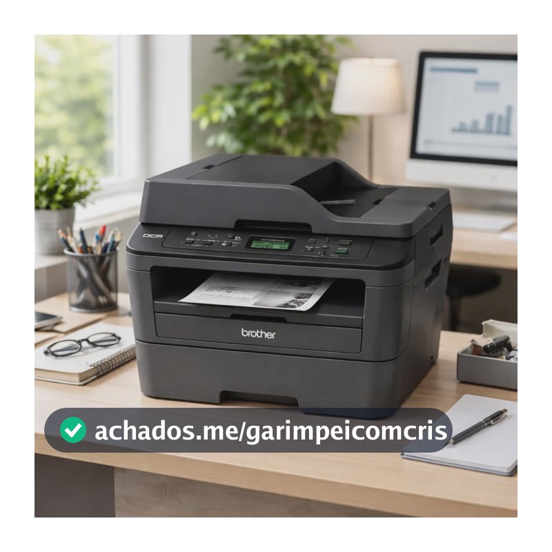 L2540 Brother Impressora Multifuncional Dcp-l2540dw  Preto