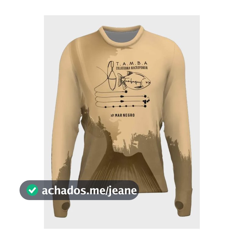 Camiseta De Pesca Masculina Tamba Bóia Premium Flex C Capuz Tamba Bóia M