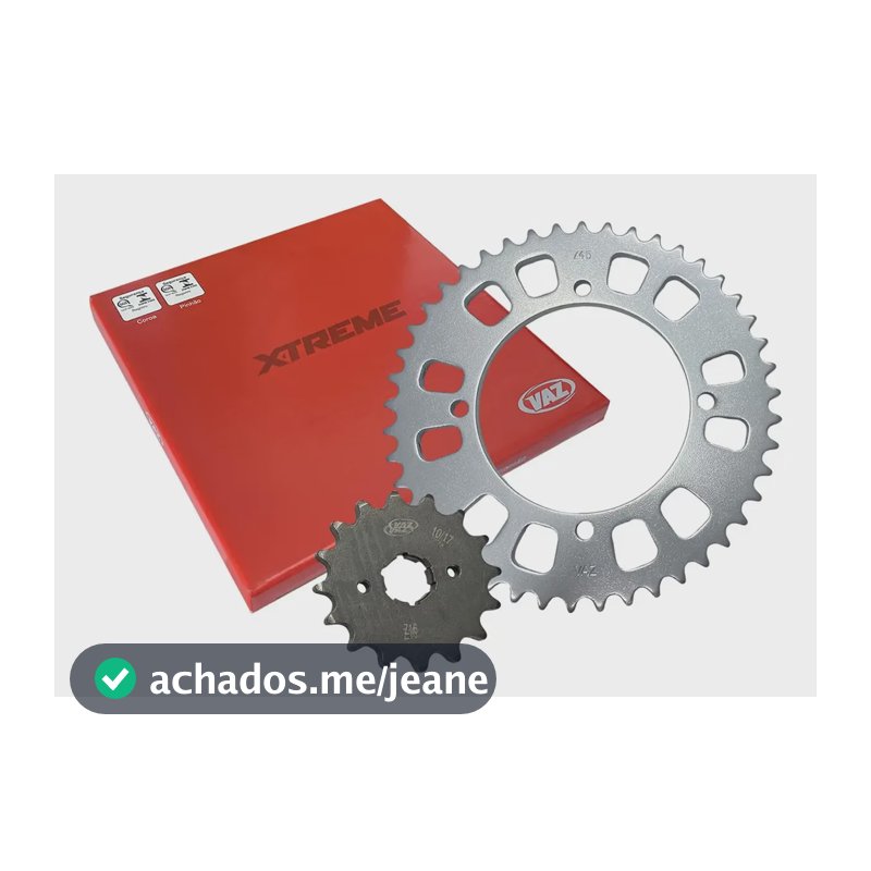 Kit Coroa E Pinhão Vaz Virago 250 1989-2008