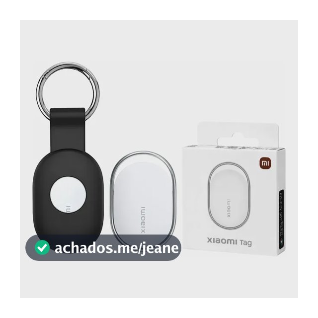 Rastreador Xiaomi Tag Localizador Google E Apple Find Com Nf Branco